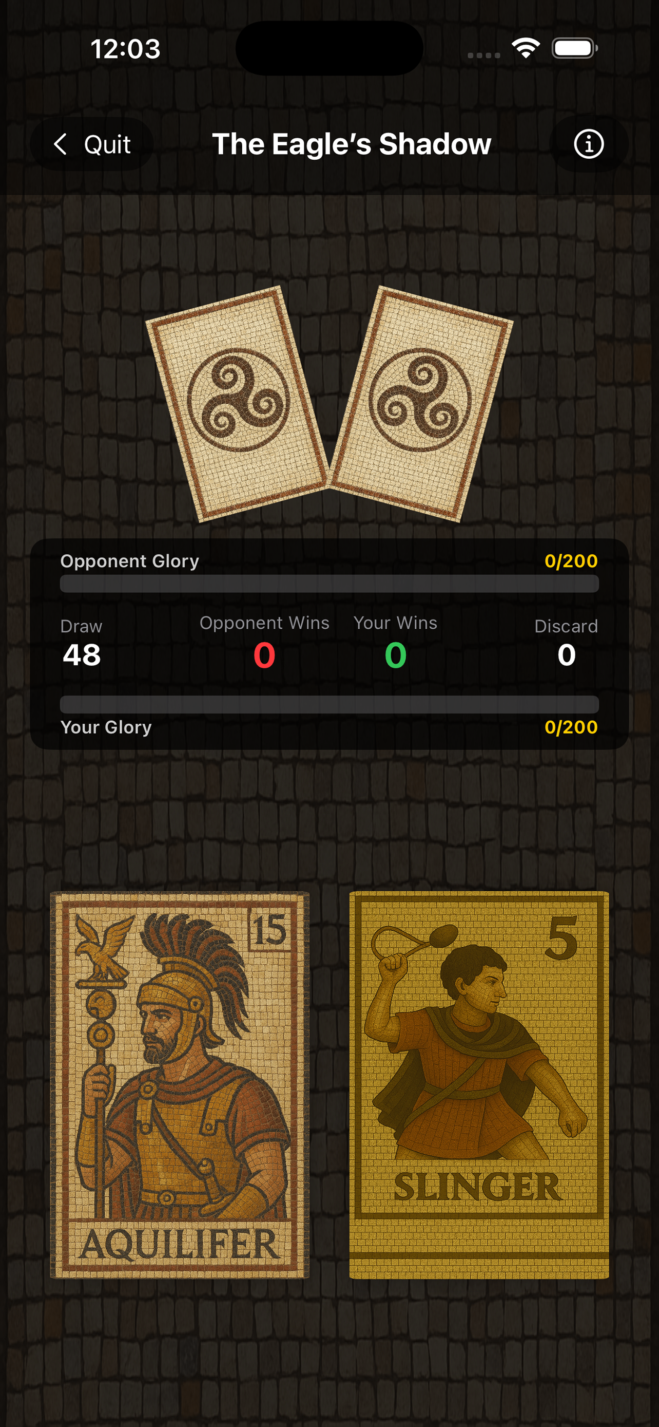 Omens of the Eagle - Battle Formation